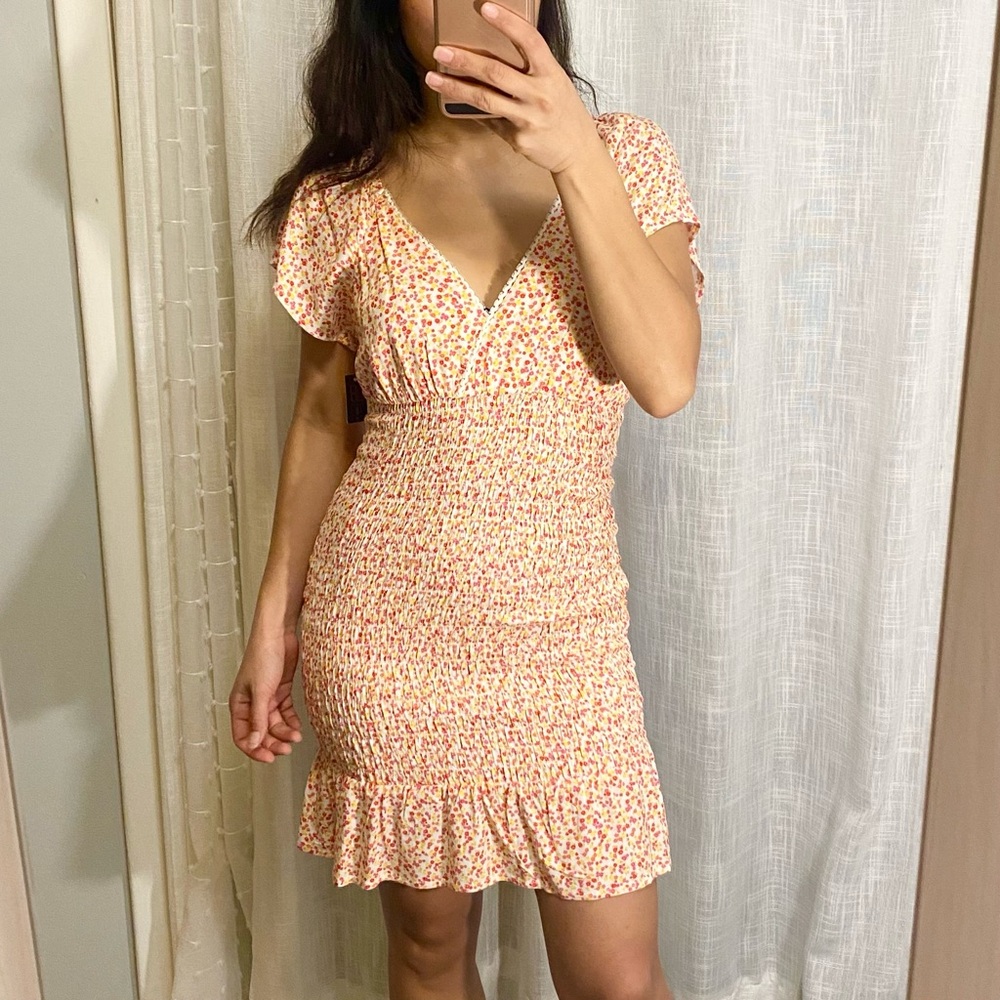 No Boundaries Floral Dress M
